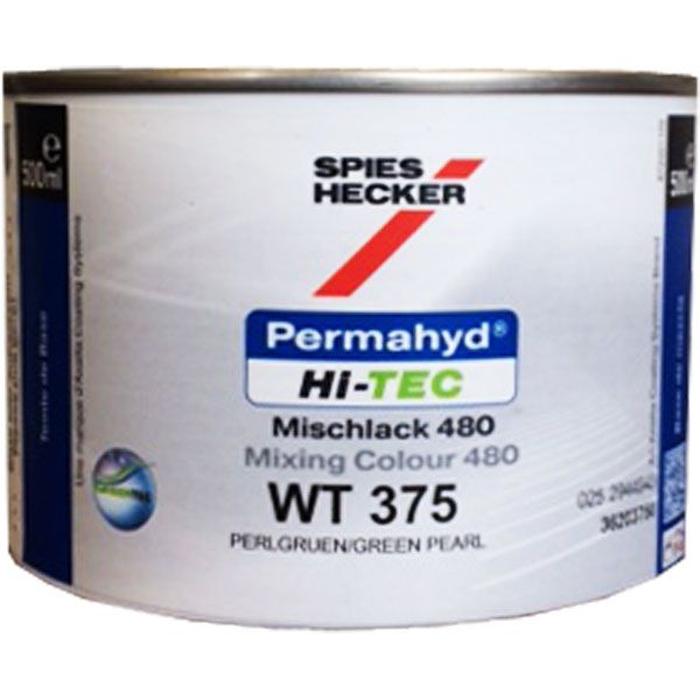 WT375 - Peinture carrosserie SPIES HI TEC Vert perle 0.50L - SPIES HECKER