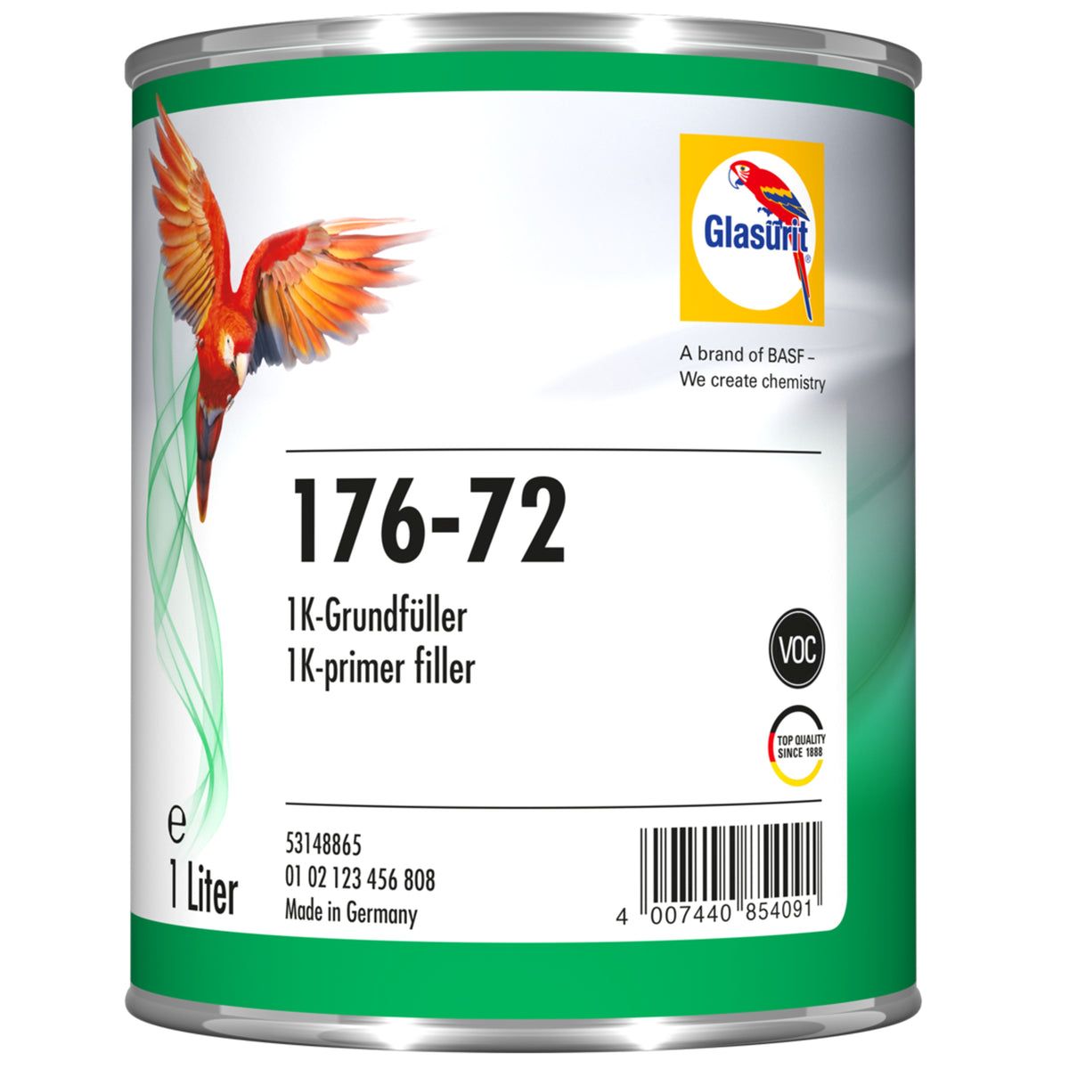 176-72 - Primer GLASURIT 1K Impression apprêt gris foncé 1L