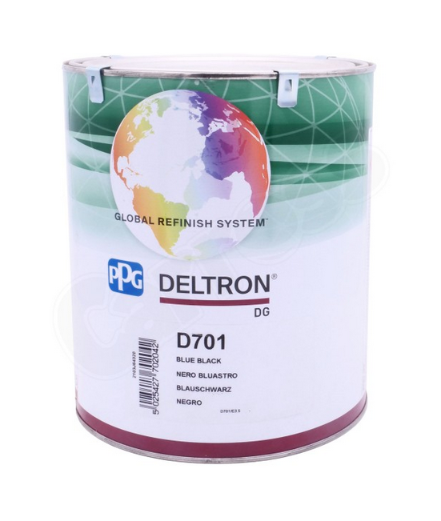 D701/3.5 -Peinture carrosserie PPG Deltron progress Noir bleu GRS DG 3.5L - PPG