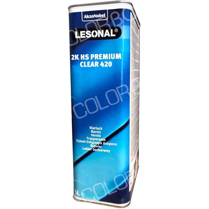 522628 - Vernis carrosserie LESONAL 2K HS Premium clear 420 5L - LESONAL