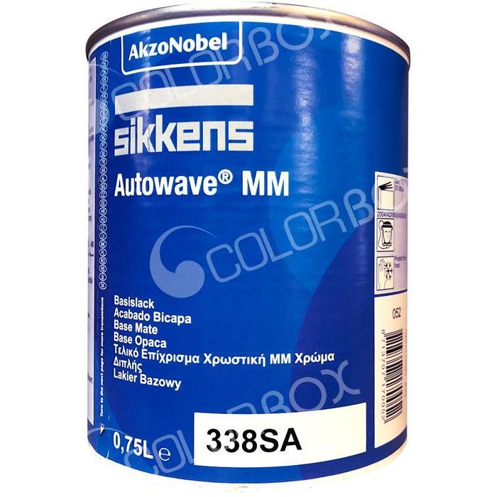 MM338SA - Peinture jantes SIKKENS PAE base hydro mono-composant Argentum 0.75L - SIKKENS