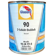 90M9908 - Peinture carrosserie GLASURIT Brilliant silver 1L - GLASURIT