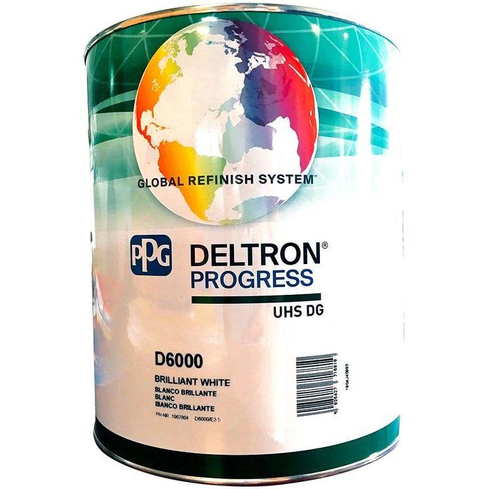 D6000 - Peinture carrosserie PPG Deltron progress blanc brillant 3.5L - PPG