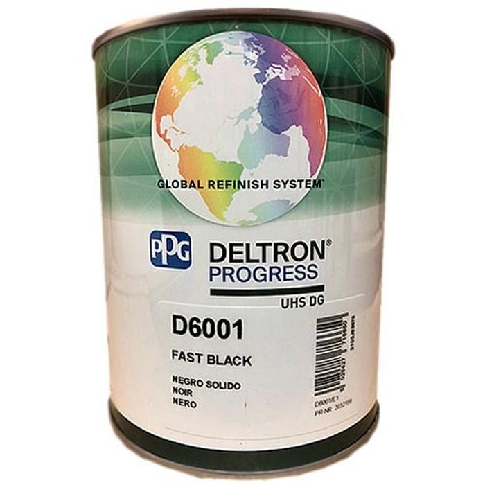 D6001 - Peinture carrosserie PPG Deltron progress noir 1L - PPG