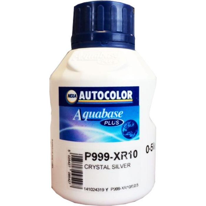 P999-XR10 - Peinture carrosserie AUTOCOLOR Crystal Silver 0.5L - NEXA AUTOCOLOR