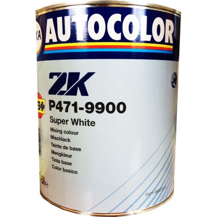 P471-9900 - Peinture carrosserie AUTOCOLOR Blanc Brillant Direct 3.5L - NEXA AUTOCOLOR
