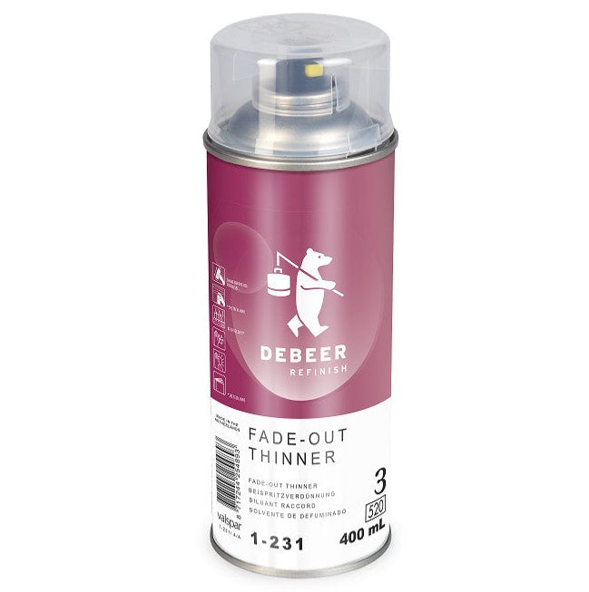 1-231 - Aérosol diluant raccord DEBEER 400ml - DEBEER