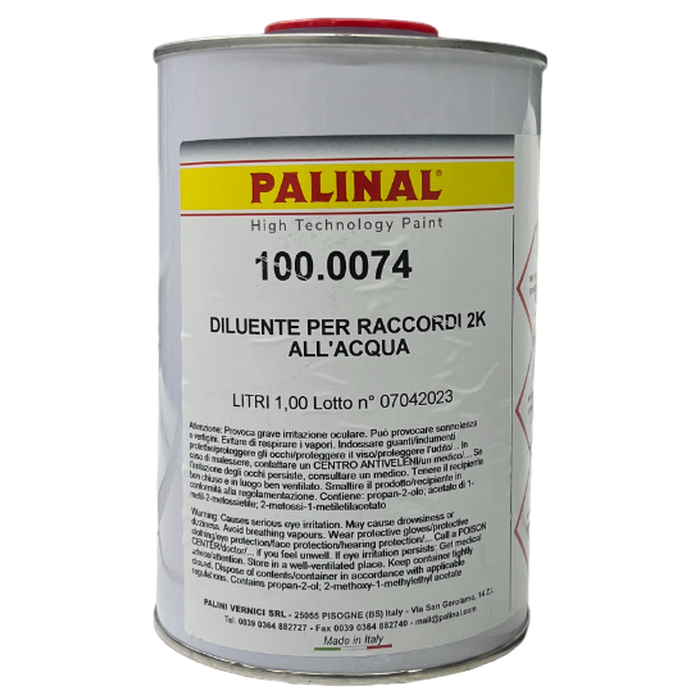 100.0074 - Diluant PALINAL raccord hydro 2K 1L - PALINAL