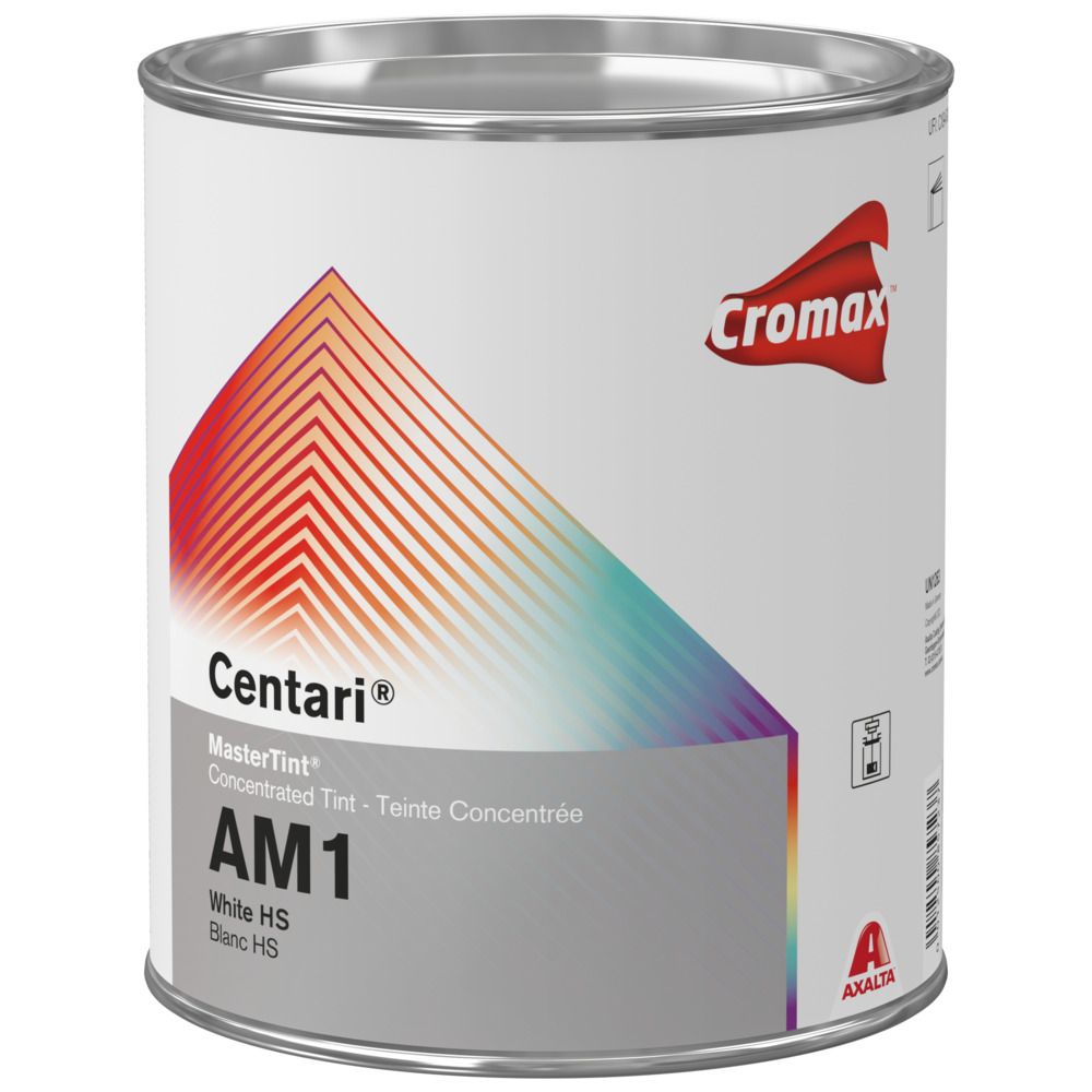 AM1 - Laque brillant direct CROMAX CENTARI Blanc HS 3.5L - CROMAX CENTARI