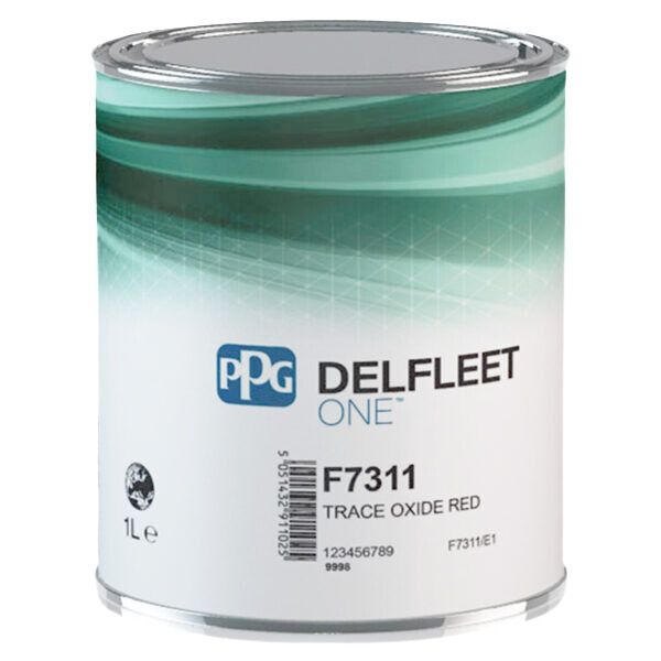 F7311 - Peinture poids lourd PPG DELFLEET   Trace oxide red ONE 1L - PPG DELFLEET ONE