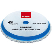 1 patin de polissage RUPES en laine gros grains bleu diamètre 80mm - RUPES