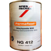 NG412 - Peinture poids lourds SPIES HECKER Rouge oxyde Permafleet concentrée 600 1L - SPIES HECKER