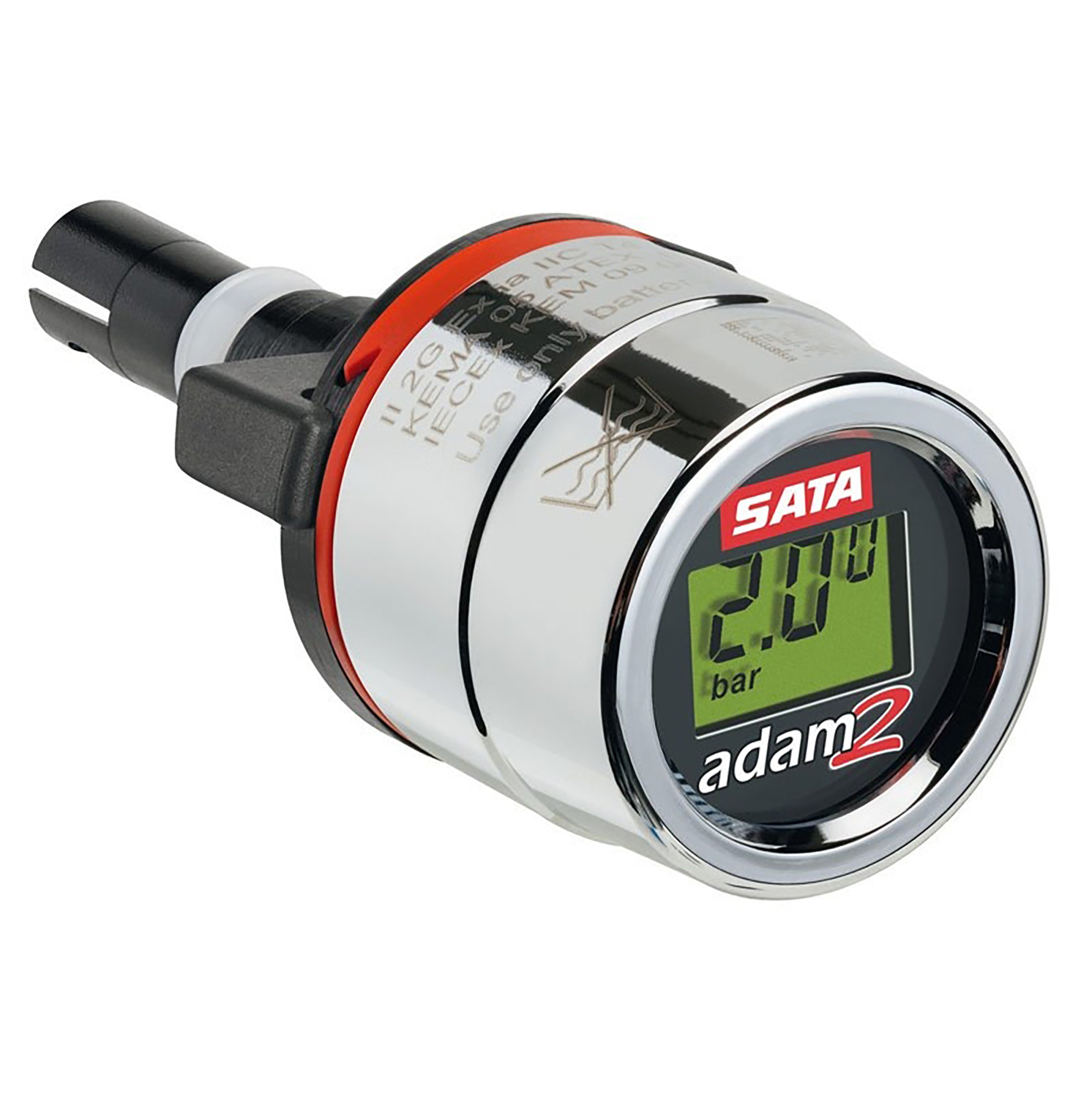 211540 - Digitales Luftmikrometer Adam 2 und Halterung für SATAjet 5000