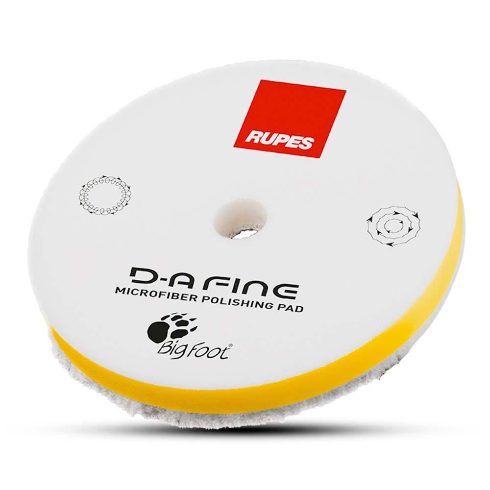 MF_130M - 1 patin de polissage en microfibre jaune diamètre 135mm - RUPES