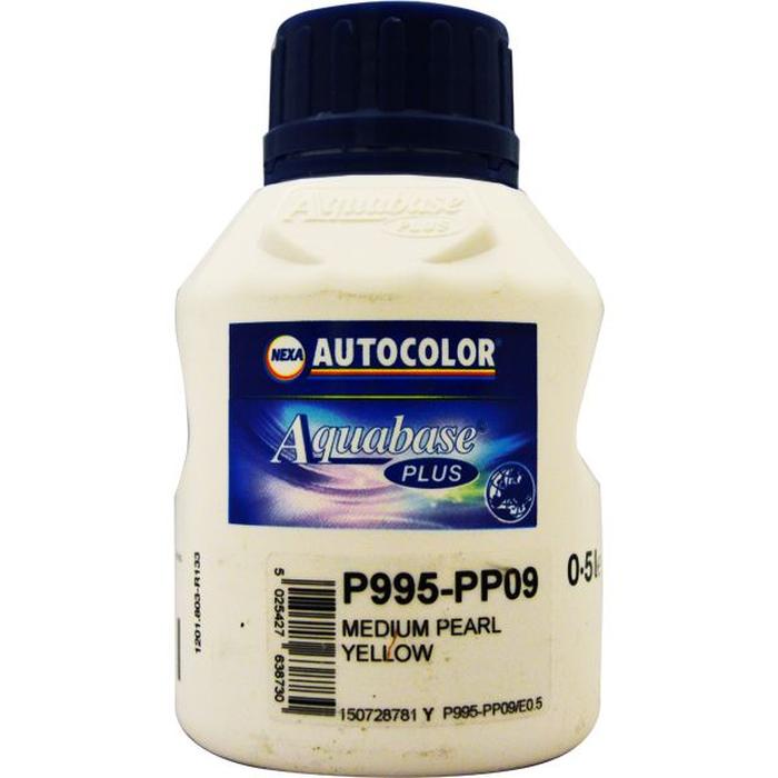 P995-PP09 - Peinture carrosserie AUTOCOLOR Medium Pearl Yellow 0.5L - NEXA AUTOCOLOR