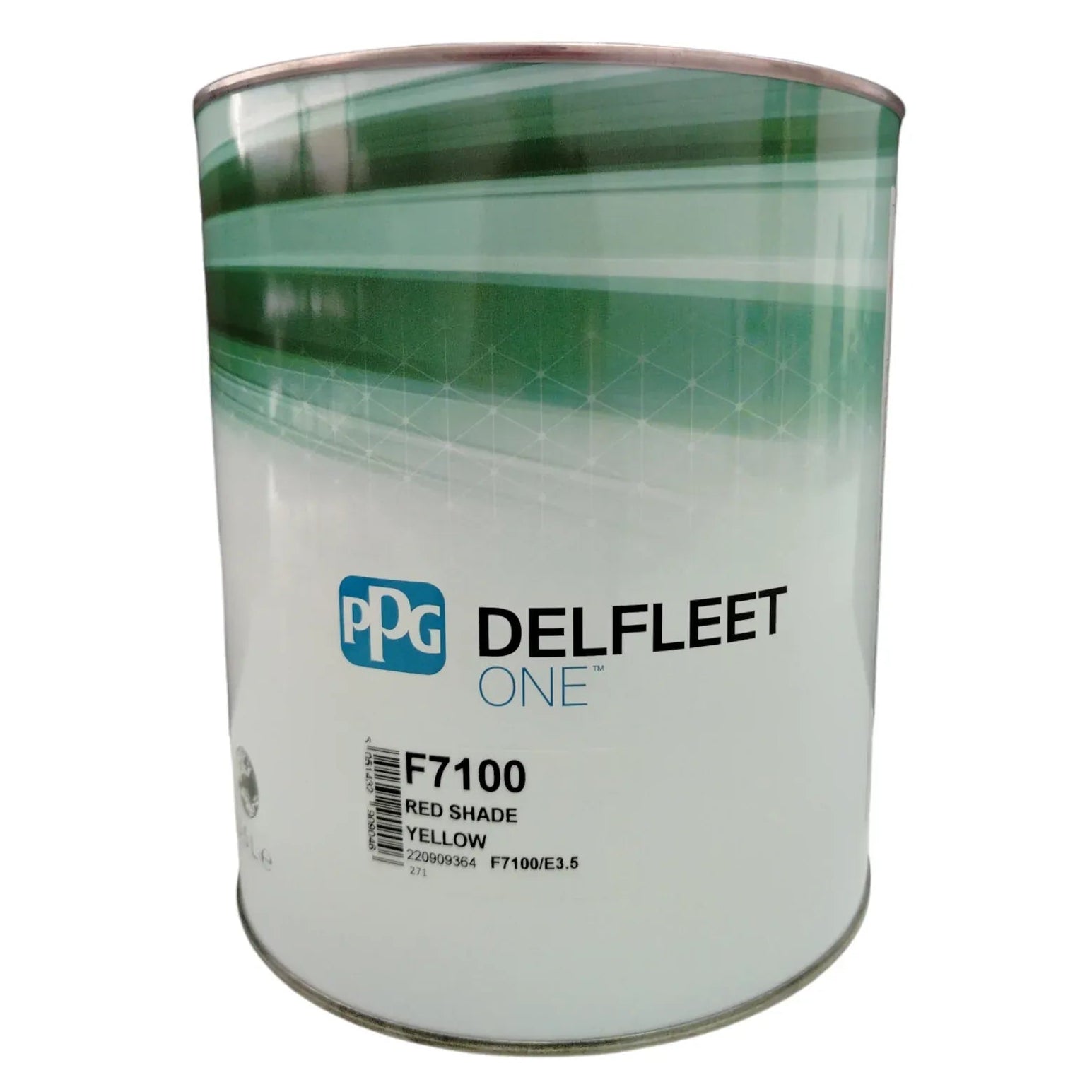 F7100 - Peinture poids lourd PPG DELFLEET   Red shade yellow ONE 3.5L - PPG DELFLEET ONE