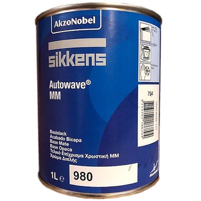 MM980 - Peinture carrosserie SIKKENS Bleu foncé transparent 1L - SIKKENS