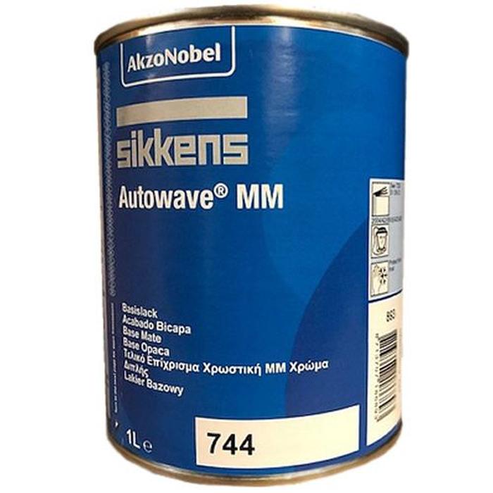 MM744 - Peinture carrosserie SIKKENS Noir à mélange 1L - SIKKENS