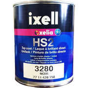 3280 - Peinture carrosserie IXELL 7711428758 Noir brillant direct 1L - IXELL