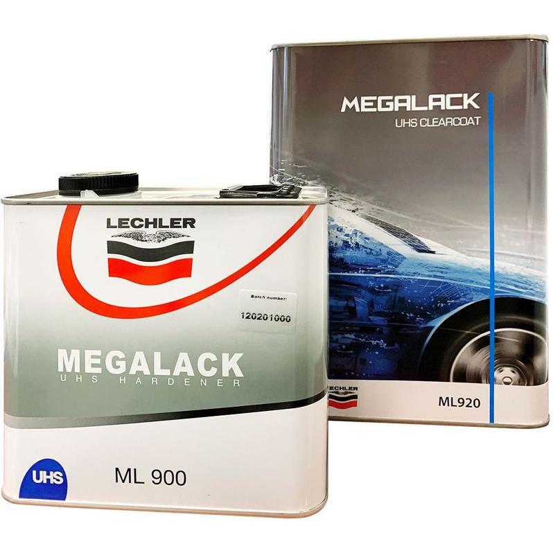 ml920_KIT_STANDARD - Kit Vernis carrosserie LECHLER Mégalack ml920 4L + durcisseur ml900 2L - LECHLER