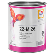 22M26 - Peinture carrosserie GLASURIT Deep black 3.5L