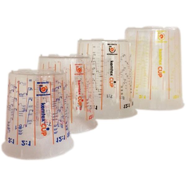CUPMIX - 202 godets gradués 4 tailles panachées - KEMTEX