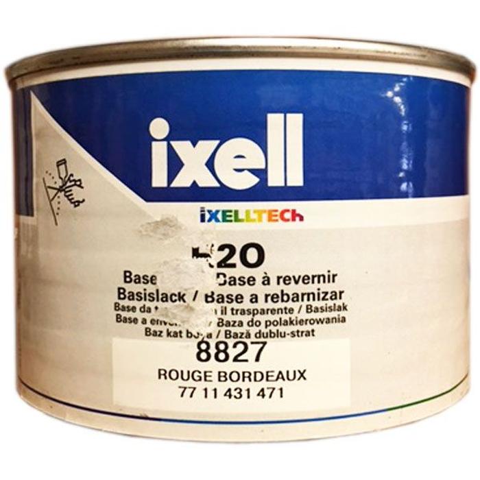 8827 - Peinture carrosserie IXELLTECH 7711431471 Rouge bordeaux 0.5L - IXELLTECH