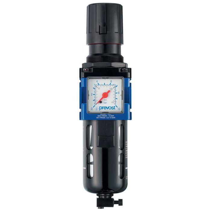 KTM_SM2 - Filtre régulateur avec manomètre et fixation - PREVOST