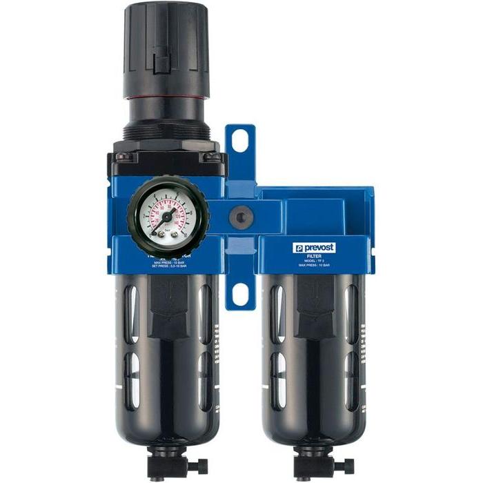 KTB_CSM3 - Ensemble micro filtre avec régulateur et manomètre - PREVOST
