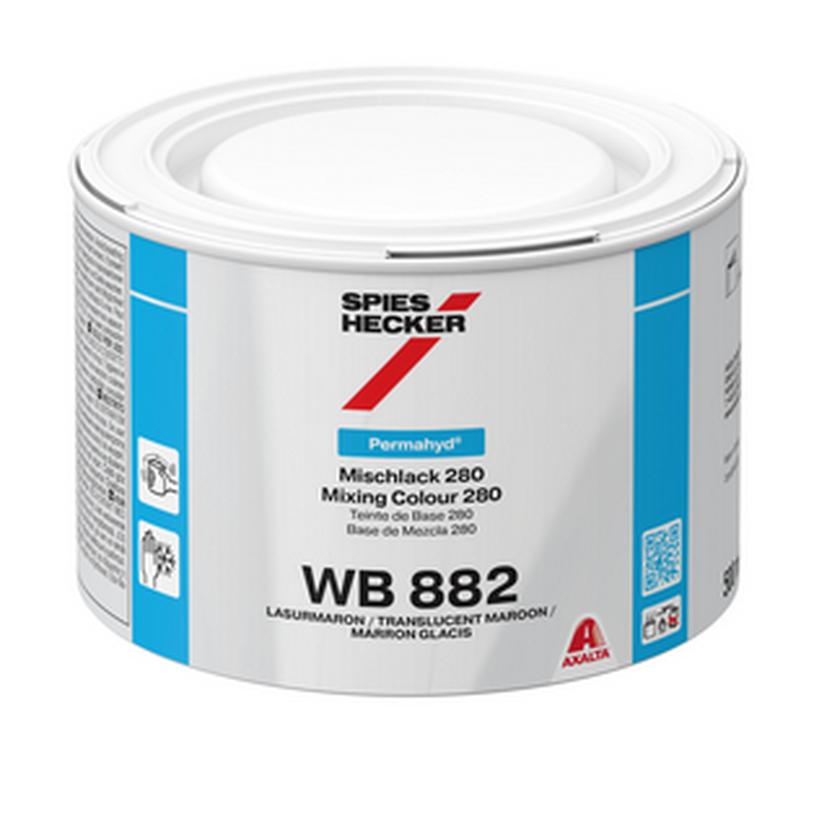 WB882 - Peinture carrosserie SPIES HECKER Marron translucide 0.5L - SPIES HECKER