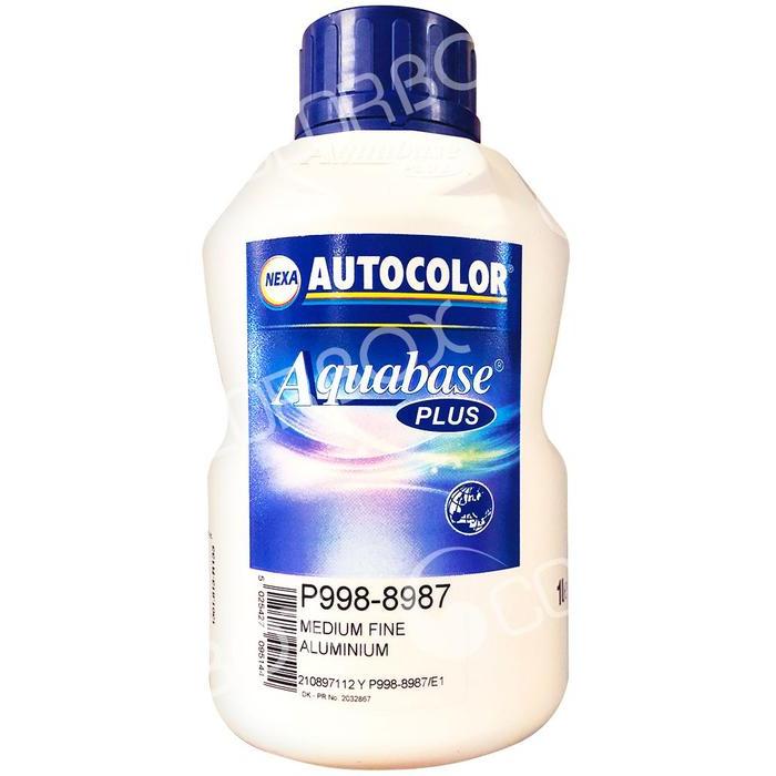 P998-8987 - Peinture carrosserie AUTOCOLOR Medium fine aluminium 1L - NEXA AUTOCOLOR