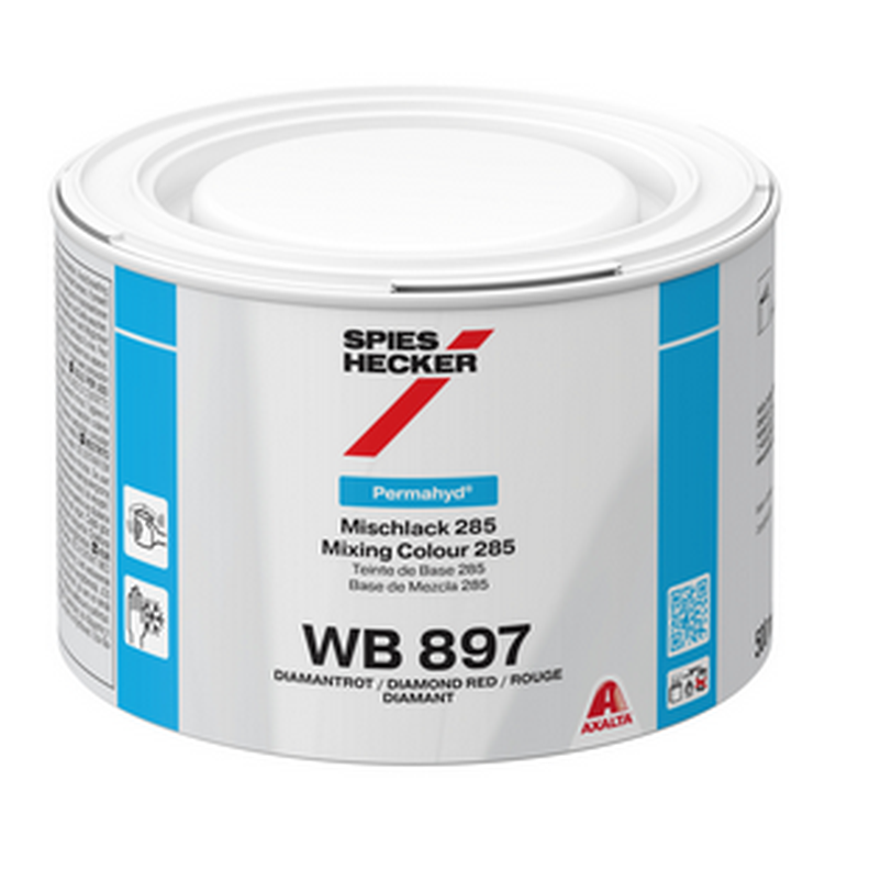 WB897 - Peinture carrosserie SPIES HECKER Rouge diamant 0.5L - SPIES HECKER