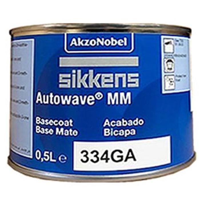 MM334GA - Peinture carrosserie SIKKENS Nacre vert jaune 0.5L - SIKKENS