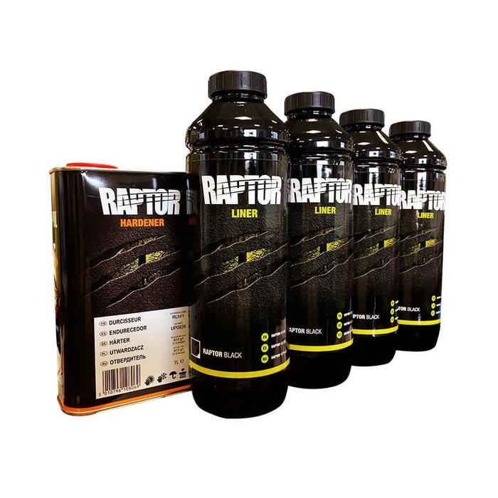 RLW/S4 - Kit Raptor blanc 3.8L + durcisseur 946ml - RAPTOR