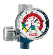 27771 - Micrometro d'aria SATA con manometro G 1/4