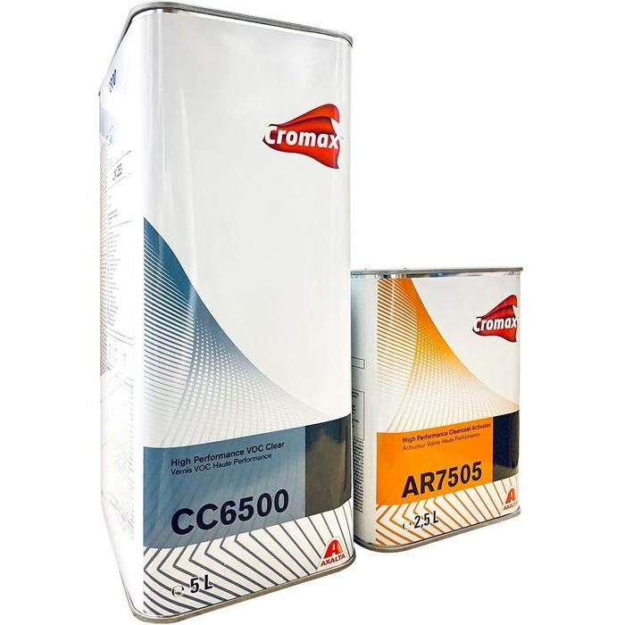 Kit vernis 5l + durcisseur AR7505 2.5l VOC high performance - CROMAX
