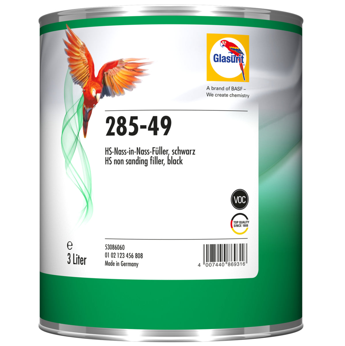 285-49 - Primer GLASURIT noir adaptable HS VOC 3L