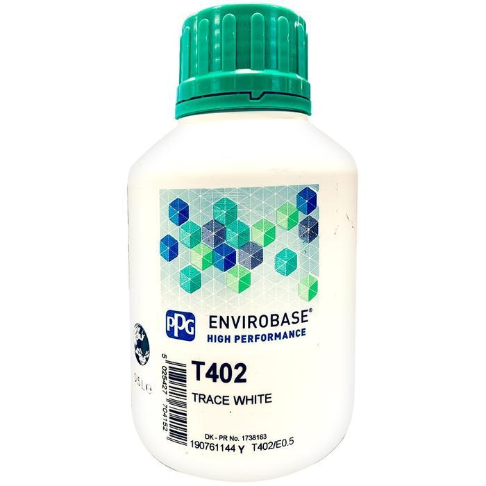 T402 - Peinture carrosserie PPG Envirobase High Performance Trace white 0.5L - PPG