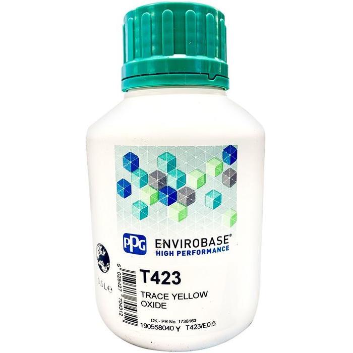 T423 - Peinture carrosserie PPG Envirobase High Performance Trace yellow oxide 0.5L - PPG