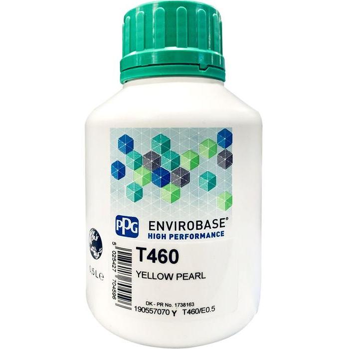 T460 - Peinture carrosserie PPG Envirobase High Performance Yellow Pearl 0.5L - PPG