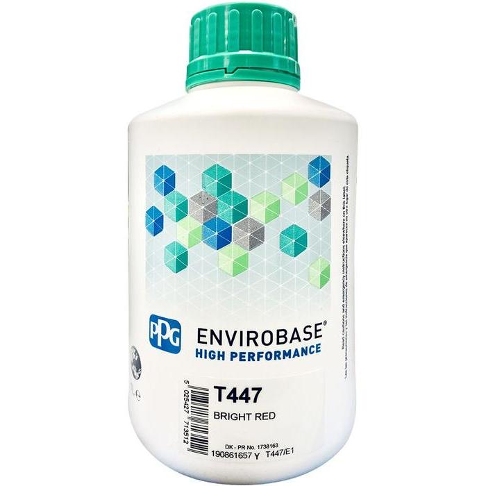 T447 - Peinture carrosserie PPG Envirobase High Performance Bright red 1L - PPG