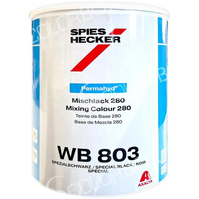 WB803 - Peinture carrosserie SPIES HECKER Noir spécial 1L - SPIES HECKER