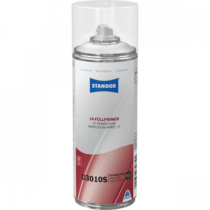 02075750 - Aérosol STANDOX Noir U3010S 1k primer filler 400ml - STANDOX