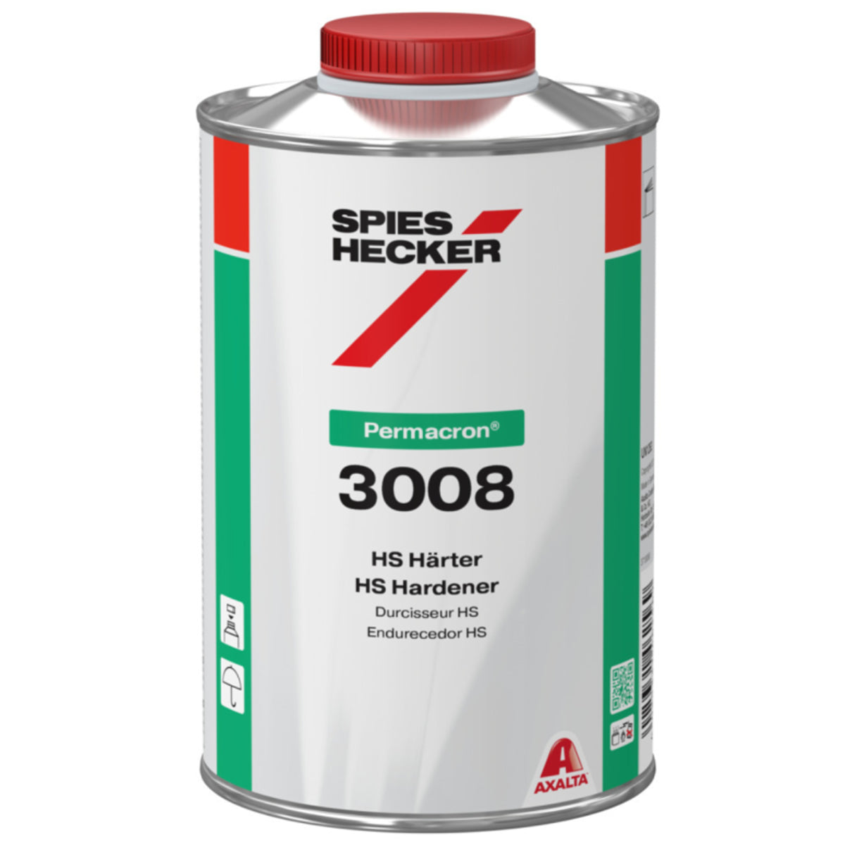 3008 - Durcisseur SPIES HECKER standard Permacron HS 1L pour vernis 8007