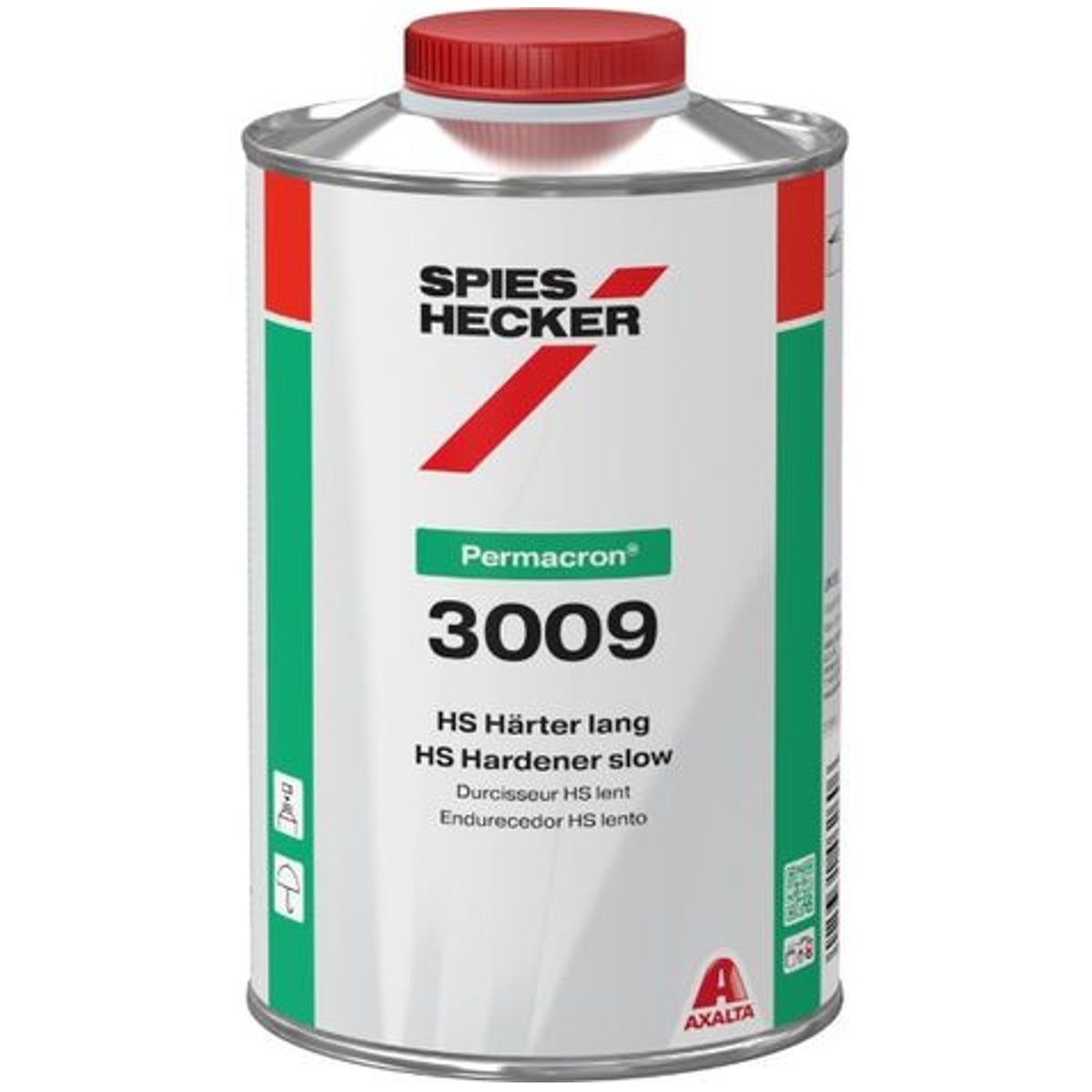 3009 - Durcisseur SPIES HECKER lent Permacron HS 1L pour vernis 8007