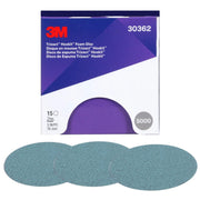 30362 - 15 disques abrasifs de finition support film diamètre 76m - P5000