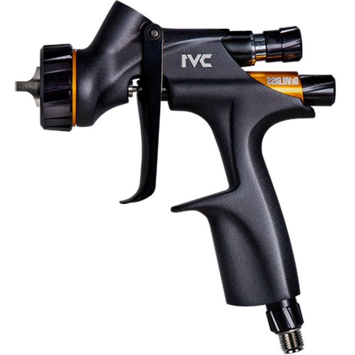 DV1-C-000-13-C1+ - Pistolet HVLP Plus DEVILBISS buse 1.3mm DV1 pour VERNIS + godet rigide - DEVILBISS