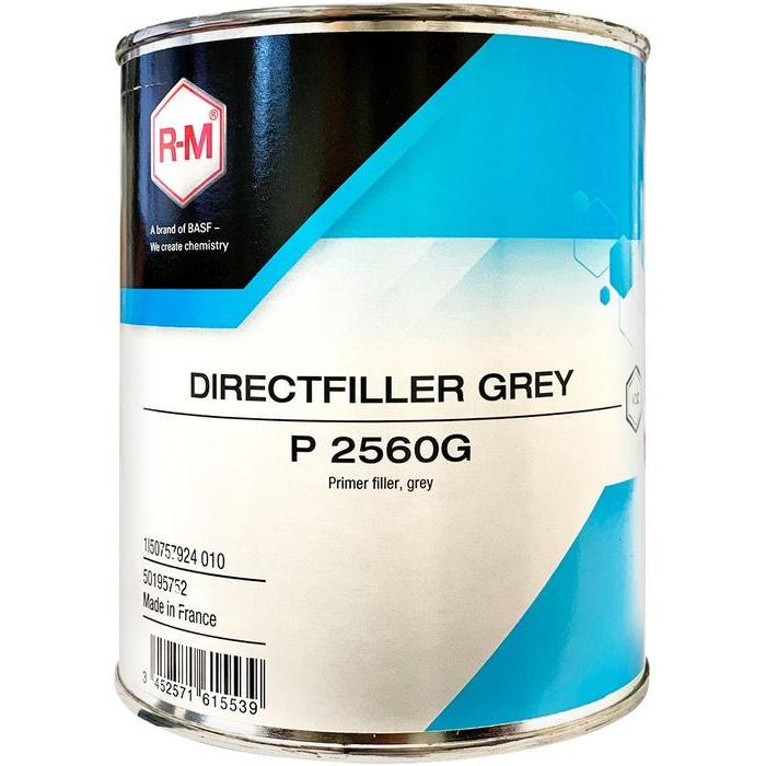 DIRECTFILLER_GREY - Primer RM Gris isolant & Mouillé sur mouillé sans ponçage 2K P2560G 1L - RM