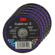 33457 - 5 disques à tronçonner Cubitron 3M 75 x 1.6 x 9.53mm