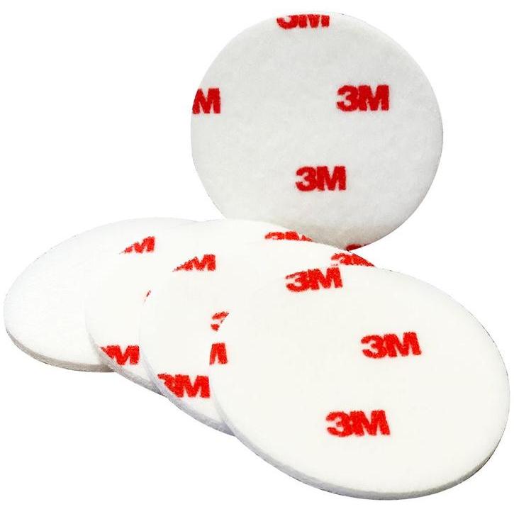 50016 - 5 disques feutres de lustrage 3M Finess-It diamètre 75mm - 3M